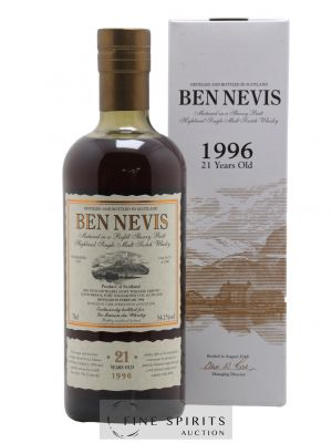 Ben Nevis 21 years 1996 Of. Cask n°75 - bottled 2018 LMDW   - Lot de 1 Bouteille