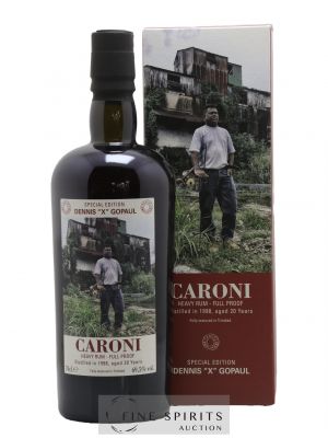 Caroni 20 years 1998 Velier Special Edition Dennis X Gopaul One of 1151 - bottled 2018 Employee Serie ---- - Lot de 1 Bouteille