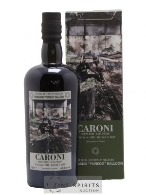 Caroni 1998 Velier Special Edition Dayanand Yunkoo Balloon 4th Release - One of 1180 - bottled 2020 Employee Serie ---- - Lot de 1 Bouteille