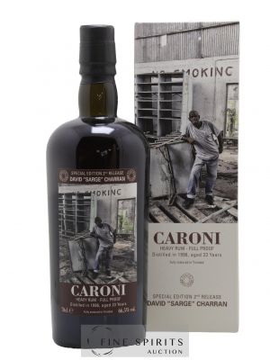 Caroni 23 years 1996 Velier Special Edition David Sarge Charran 2nd Release - One of 953 - bottled 2019 Employee Serie 