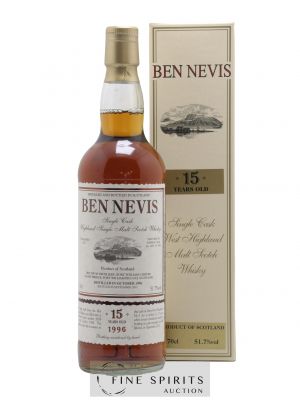 Ben Nevis 15 years 1996 Of. Sherry Cask n°1654 - One of 523 - bottled 2012 ---- - Lot de 1 Bouteille