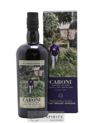 Caroni 1998 Velier Special Edition Balas Brigade Bhaggan 4th Release - One of 1158 - bottled 2020 Employee Serie 