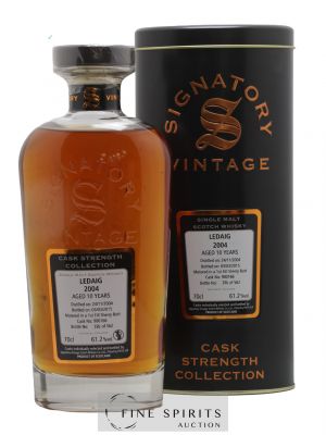 Ledaig 10 years 2004 Signatory Vintage Cask n°900166 - One of 562 - bottled 2015 Cask Strength Collection ---- - Lot de 1 Bouteille