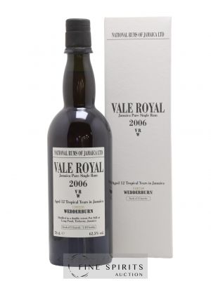 Vale Royal 12 years 2006 Velier VRW One of 3412 - bottled 2018 ---- - Lot de 1 Bouteille