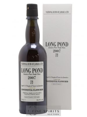 Long Pond 11 years 2007 Of. Mark TECC - One of 3325 - bottled 2018 LM&V National Rums of Jamaica 
