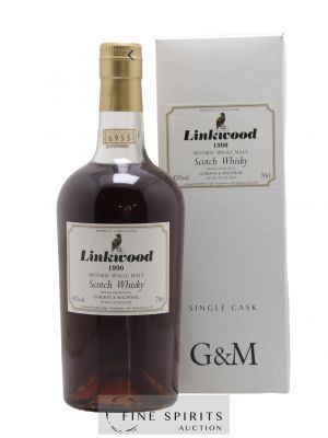 Linkwood 15 years 1990 Gordon & MacPhail Single Cask 6955 LMDW G & M Cubana Range ---- - Lot de 1 Bouteille