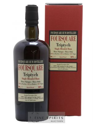 Foursquare Velier Triptych One of 5400 - bottled 2016   - Lot de 1 Bouteille