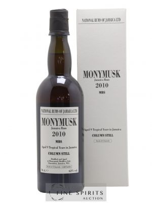 Monymusk 9 years 2010 Velier Column Still Mark MBS - One of 4660 - bottled 2019 LM&V National Rums of Jamaica ---- - Lot de 1 Bouteille