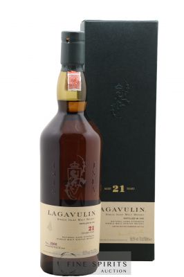 Lagavulin 21 years 1985 Of. Natural Cask Strength One of 6642 - bottled 2007 ---- - Lot de 1 Bouteille