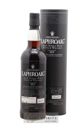 Laphroaig 27 years 1980 Of. Oloroso Sherry Cask Limited Edition 972 Botlles Vintage Black Label 