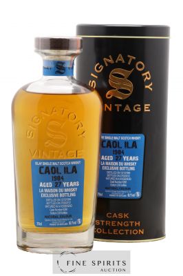 Caol Ila 27 years 1984 Signatory Vintage Single Cask 6260 LMDW Cask Strength Collection 