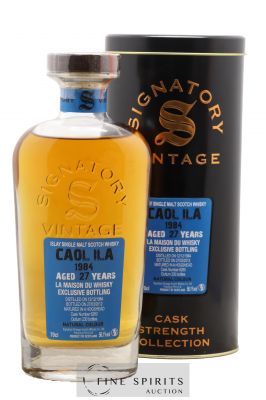 Caol Ila 27 years 1984 Signatory Vintage Single Cask 6260 LMDW Cask Strength Collection ---- - Lot de 1 Bouteille