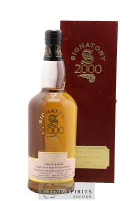 Bowmore 31 years 1968 Signatory Vintage Cask n°3817 - One of 238 - bottled 1999 Millenium Edition ---- - Lot de 1 Bouteille