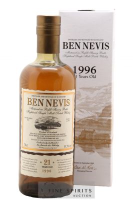 Ben Nevis 21 years 1996 Of. Sherry Butts - One of 1049 - bottled 2018 LMDW ---- - Lot de 1 Bouteille