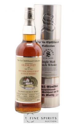 Glenlivet (The) 20 years 1995 Signatory Vintage Cask n°166959 - One of 678 - bottled 2016 Waldaus Am See St.Moritz The Un-Chillfiltered Collection 