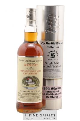 Glenlivet (The) 20 years 1995 Signatory Vintage Cask n°166959 - One of 678 - bottled 2016 Waldaus Am See St.Moritz The Un-Chillfiltered Collection 