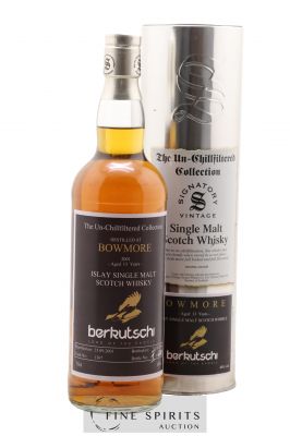 Bowmore 13 years 2001 Berkutschi Cask n°1367 - One of 218 - bottled 2014 The Un-Chillfiltered Collection ---- - Lot de 1 Bouteille