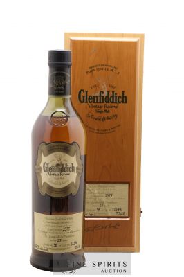 Glenfiddich 25 years 1973 Of. Cask n°11148 - One of 203 - bottled 2000 LMDW Vintage Reserve ---- - Lot de 1 Bouteille
