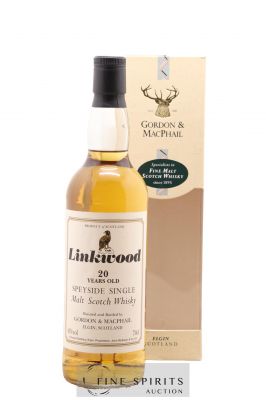 Linkwood 20 years Gordon & MacPhail ---- - Lot de 1 Bouteille