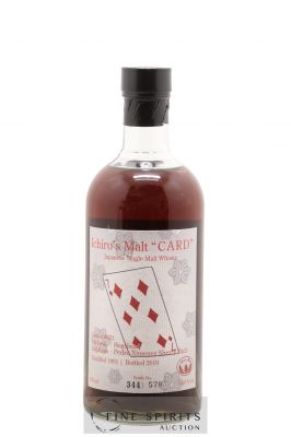 Ichiro's Malt 1991 Of. Seven of Diamonds Cask n°9031 - One of 570 - bottled 2010 Venture Whisky Card 
