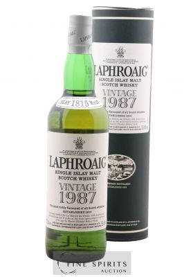 Laphroaig 1987 Of. LMDW 50th Anniversary Batch of 6 casks LMDW Vintage 
