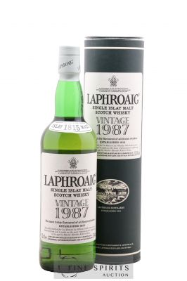 Laphroaig 1987 Of. LMDW 50th Anniversary Batch of 6 casks LMDW Vintage 