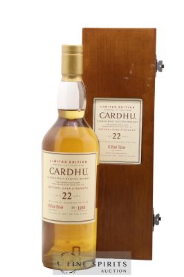 Cardhu 22 years 1982 Of. Natural Cask Strengh - bottled 2005 Limited Edition ---- - Lot de 1 Bouteille
