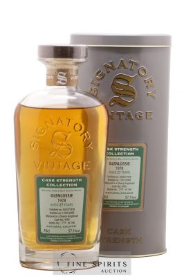 Glenlossie 27 years 1978 Signatory Vintage Cask n°4785 - One of 158 - bottled 2006 Cask Strength Collection ---- - Lot de 1 Bouteille