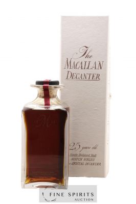 Macallan (The) 25 years 1965 Of. Crystal Decanter (75cl.) ---- - Lot de 1 Bottle
