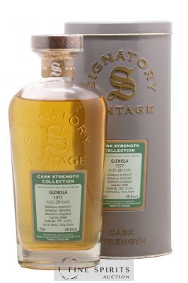 Glenisla 28 years 1977 Signatory Vintage Cask n°19598 - One of 274 - bottled 2006 Cask Strength Collection ---- - Lot de 1 Bouteille