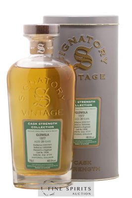 Glenisla 28 years 1977 Signatory Vintage Cask n°19598 - One of 274 - bottled 2006 Cask Strength Collection ---- - Lot de 1 Bouteille