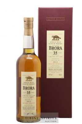 Brora 35 years Of. Natural Cask Strengh - One of 1566 - bottled 2012 Limited Edition ---- - Lot de 1 Bouteille