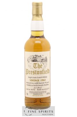 North British 45 years 1962 Of. Single Refill Butt n°46556 LMDW The Prestonfield 