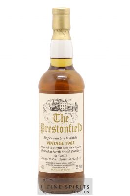 North British 45 years 1962 Of. Single Refill Butt n°46556 LMDW The Prestonfield ---- - Lot de 1 Bouteille