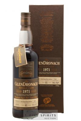 The Glendronach 41 years 1971 Of. Cask n°1247 - One of 529 - bottled 2012 