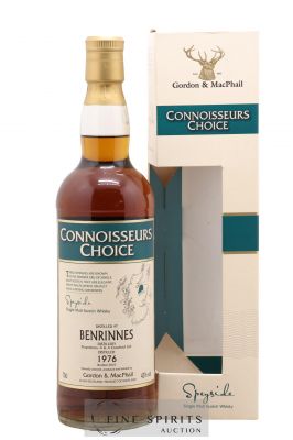 Benrinnes 1976 Gordon & MacPhail Refill Sherry Butt Cask - bottled 2010 Connoisseurs Choice ---- - Lot de 1 Bouteille