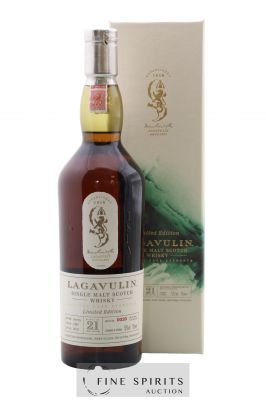 Lagavulin 21 years 1991 Of. Natural Cask Strength Sherry Cask Finish - One of 2772 - bottled 2012 Limited Edition ---- - Lot de 1 Bouteille
