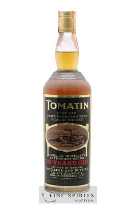 Tomatin 10 years Of. (75cl.) ---- - Lot de 1 Bouteille