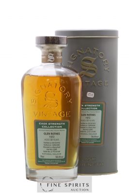 Glenrothes 33 years 1972 Signatory Vintage Cask n°12368 - One of 549 - bottled 2006 Cask Strength Collection ---- - Lot de 1 Bouteille
