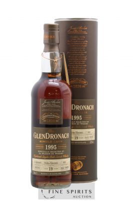 Glendronach 19 years 1995 Of. Pedro Ximenez Cask n°4037 - One of 709 - bottled 2015 LMDW Single Cask ---- - Lot de 1 Bouteille