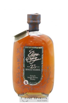 Elijah Craig 23 years Of. Single Barrel n°168 - barreled on 1990 