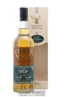 Caol Ila 28 years 1981 Gordon & MacPhail Reserve Cask n°6408 - One of 229 - bottled 2010 LMDW 