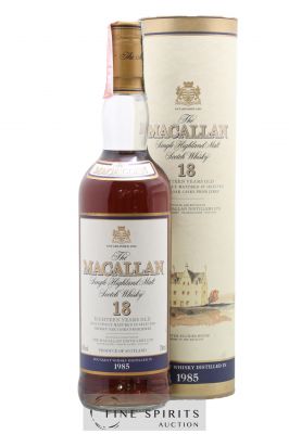 Macallan (The) 18 years 1985 Of. Selected Sherry Oak Casks ---- - Lot de 1 Bouteille