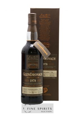 The Glendronach 31 years 1978 Of. Cask n°1040 - One of 645 - bottled 2010 