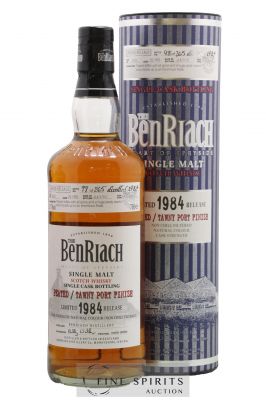 Benriach 25 years 1984 Of. Peated Tawny Port Finish Cask n°4052 - One of 265 - bottled 2010 Limited Release 