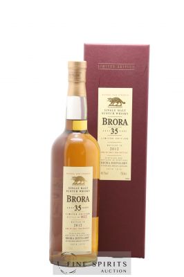 Brora 35 years Of. Natural Cask Strengh - One of 1566 - bottled 2012 Limited Edition ---- - Lot de 1 Bottle