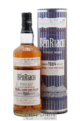 Benriach 25 years 1984 Of. Peated Tawny Port Finish Cask n°4052 - One of 265 - bottled 2010 Limited Release 