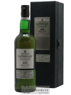 Laphroaig 40 years Of. Natural Cask Strength N°1741  - Lot de 1 Bouteille