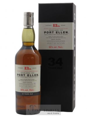 Port Ellen 34 years 1978 Of. 13th Release Natural Cask Strength - One of 2958 - bottled 2013 Limited Edition   - Lot de 1 Bouteille