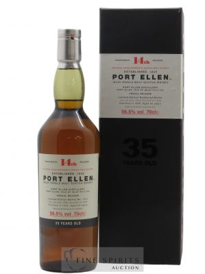 Port Ellen 35 years 1978 Of. 14th Release Natural Cask Strength - One of 2964 - bottled 2014 Limited Edition   - Lot de 1 Bouteille